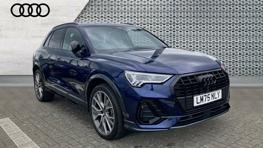 Audi Q3 Q3 35 Tfsi Black Edition S Tronic 20 Alloy Blue