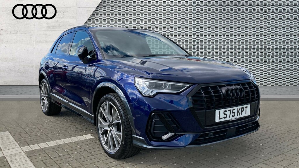 Audi Q3 Q3 35 Tfsi Black Edition S Tronic 20 Alloy Blue
