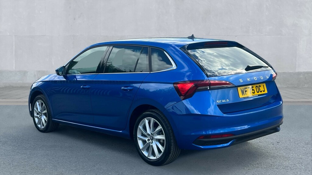 Skoda Scala Scala 1.0 Tsi 116 Se L Edition Dsg Hatchback WF75OCJ Blue #3