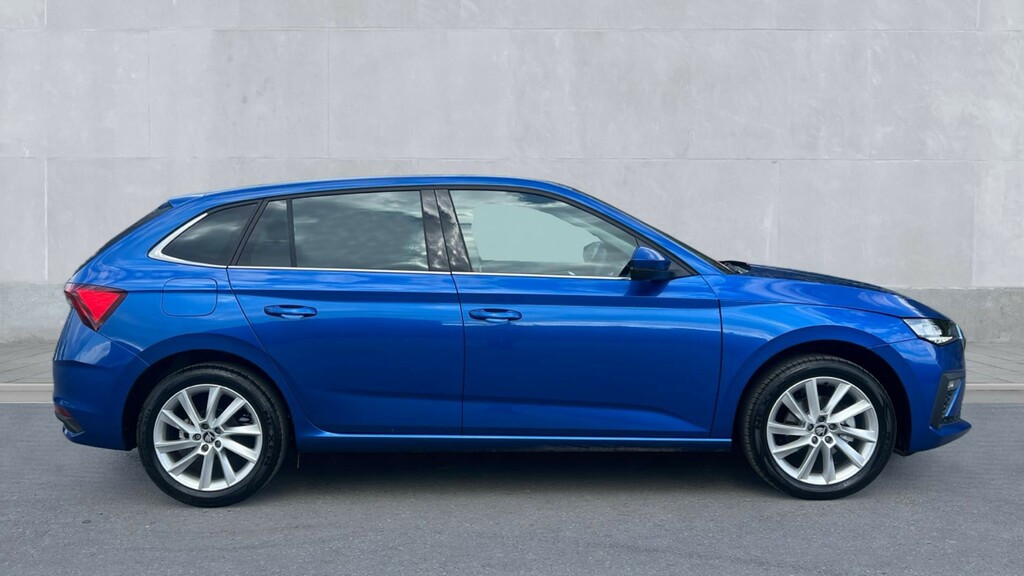 Skoda Scala Scala 1.0 Tsi 116 Se L Edition Dsg Hatchback WF75OCJ Blue #4