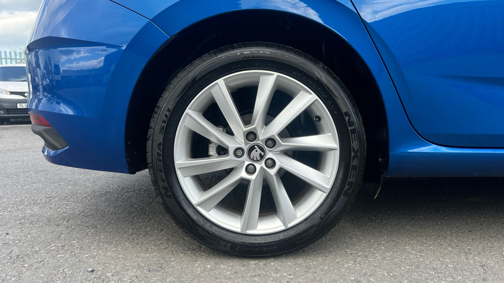 Skoda Scala Scala 1.0 Tsi 116 Se L Edition Dsg Hatchback WF75OCJ Blue #5