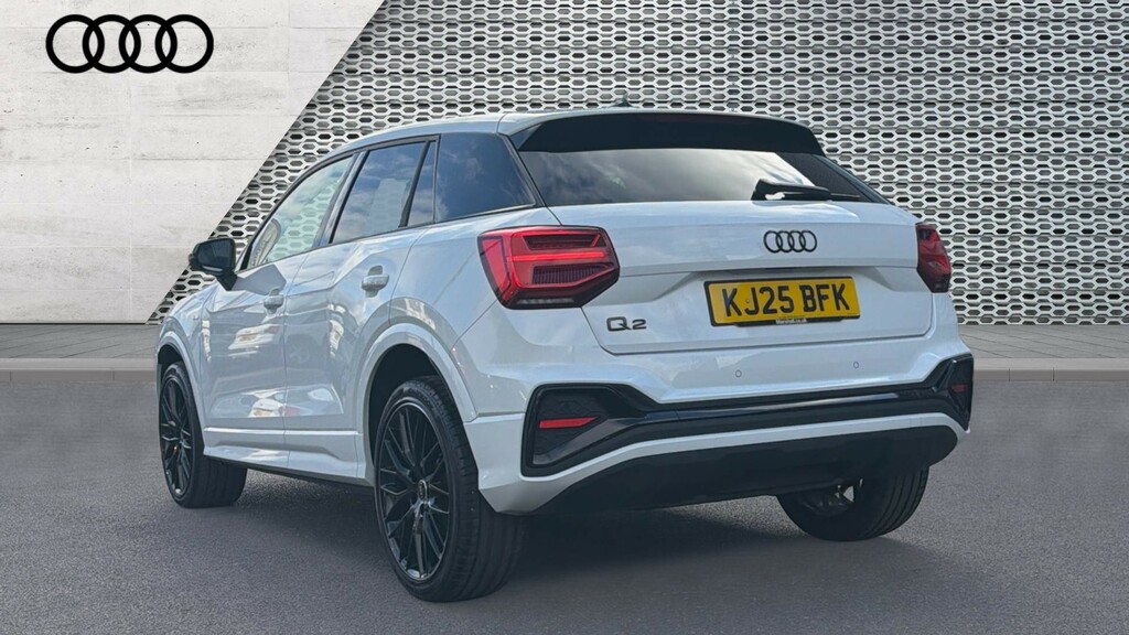 Audi Q2 Q2 35 Tfsi Black Edition S Tronic KJ25BFK White #3