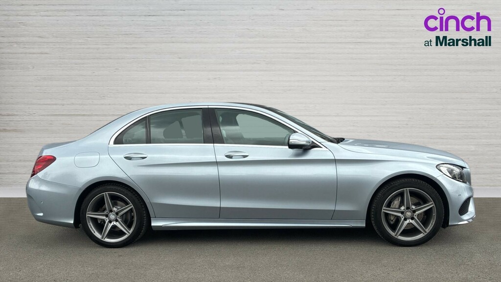 Mercedes-Benz C Class C Class C220 Bluetec Amg Line Premium Plus Aut DY16UGZ Silver #2