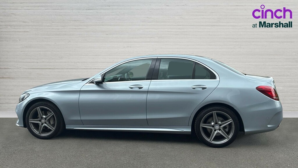 Mercedes-Benz C Class C Class C220 Bluetec Amg Line Premium Plus Aut DY16UGZ Silver #6