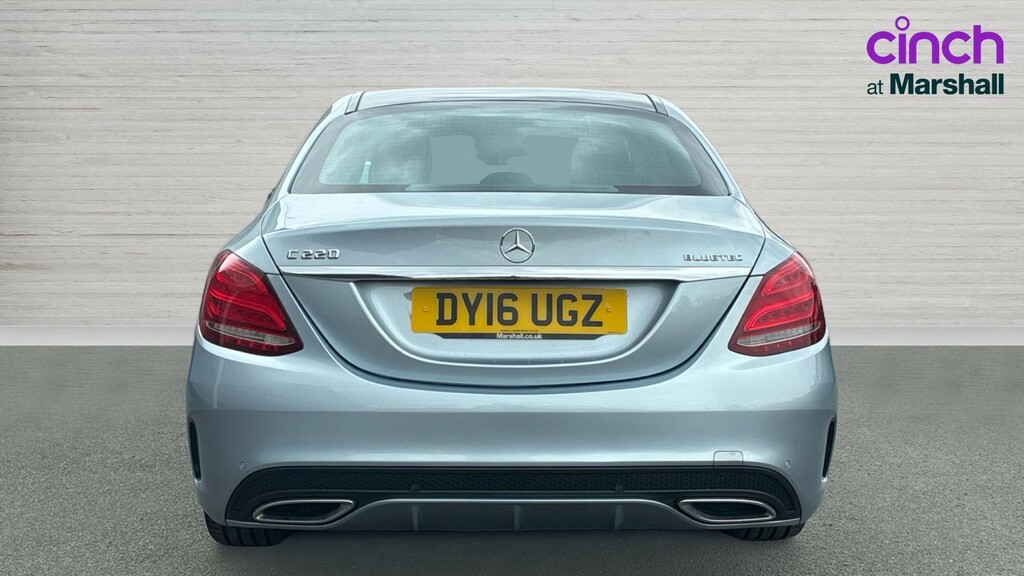Mercedes-Benz C Class C Class C220 Bluetec Amg Line Premium Plus Aut DY16UGZ Silver #4