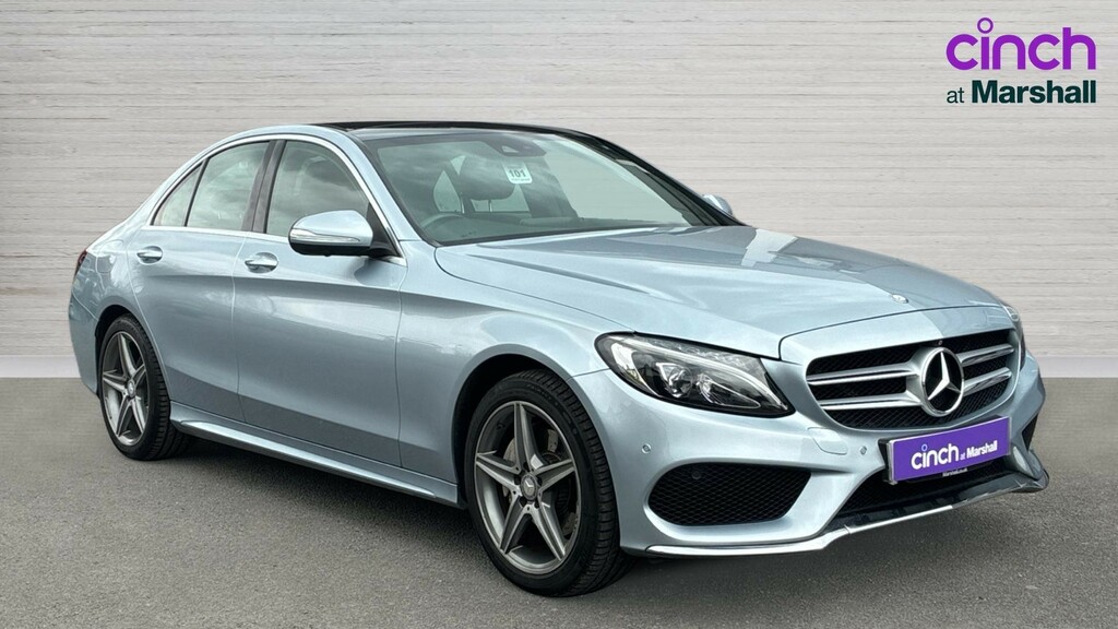 Mercedes-Benz C Class C Class C220 Bluetec Amg Line Premium Plus Aut Silver