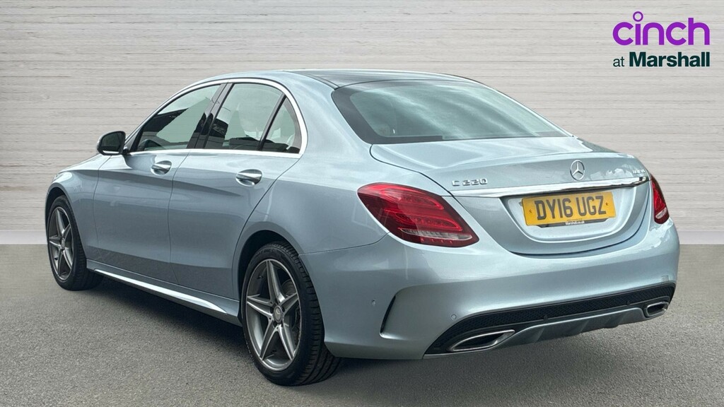 Mercedes-Benz C Class C Class C220 Bluetec Amg Line Premium Plus Aut DY16UGZ Silver #5