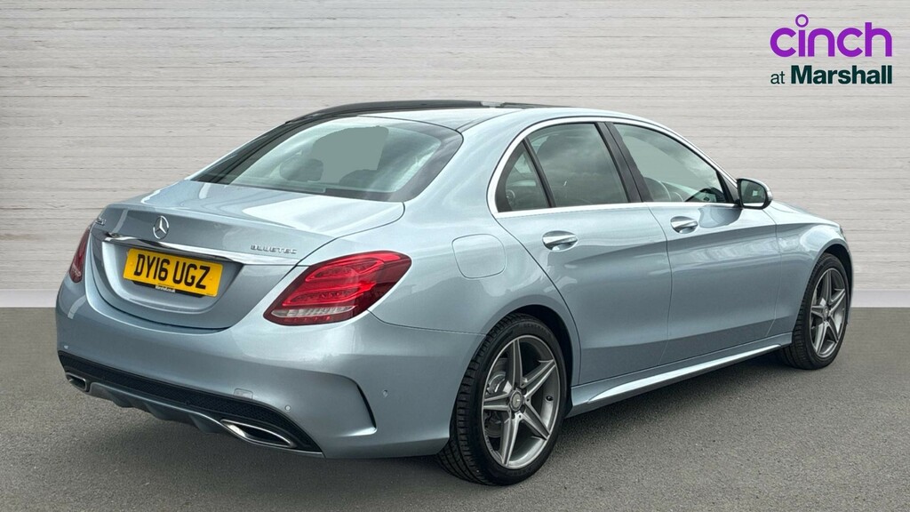 Mercedes-Benz C Class C Class C220 Bluetec Amg Line Premium Plus Aut DY16UGZ Silver #3