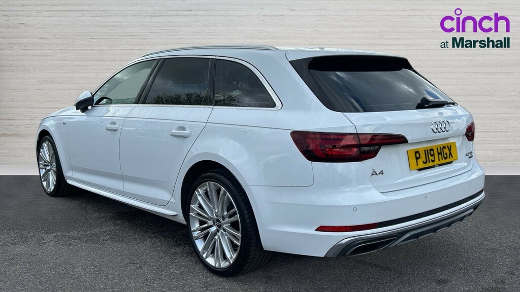 Audi A4 Avant A4 40 Tdi Quattro S Line S Tronic PJ19HGX White #5