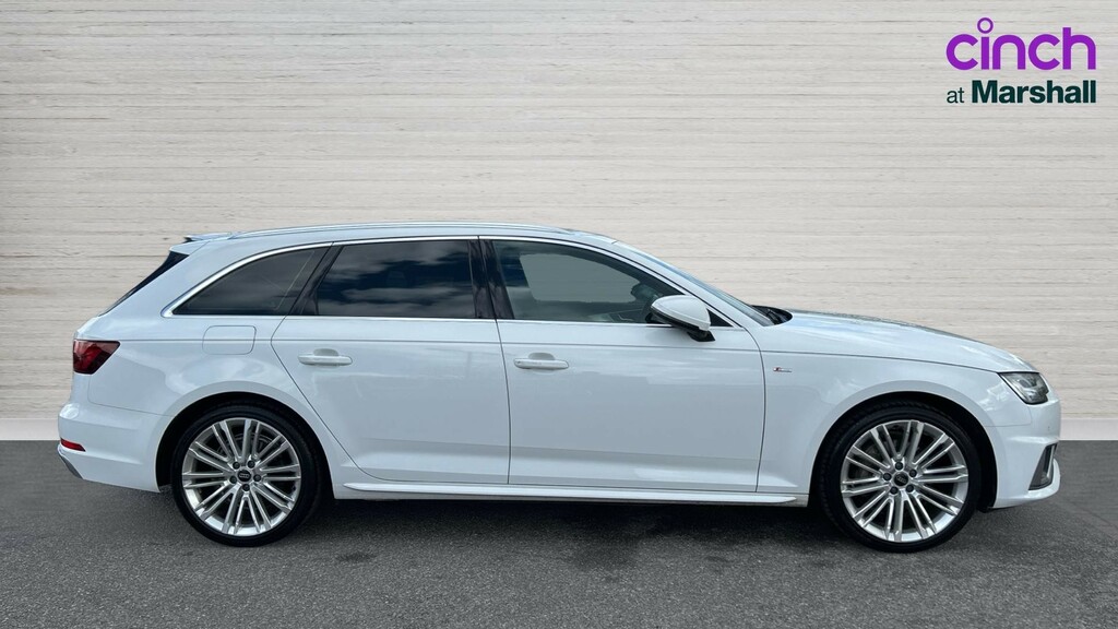 Audi A4 Avant A4 40 Tdi Quattro S Line S Tronic PJ19HGX White #2