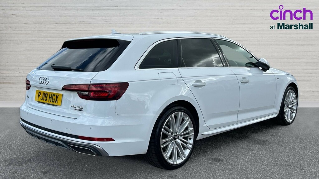 Audi A4 Avant A4 40 Tdi Quattro S Line S Tronic PJ19HGX White #3