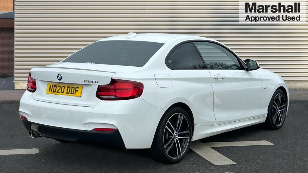 BMW 2 Series 2 Series 220I M Sport Nav Step White #3