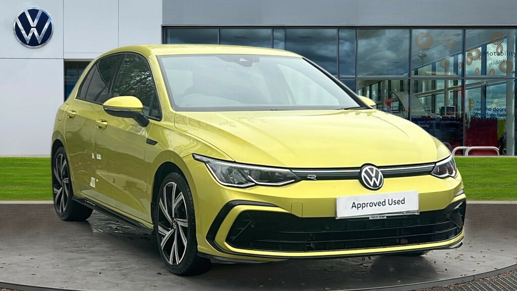 Volkswagen Golf Golf 2.0 Tdi 150 R-line Dsg Yellow