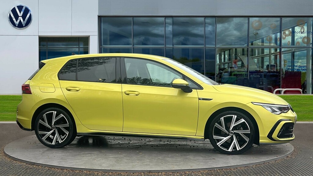 Volkswagen Golf Golf 2.0 Tdi 150 R-line Dsg KV24EWO Yellow #4