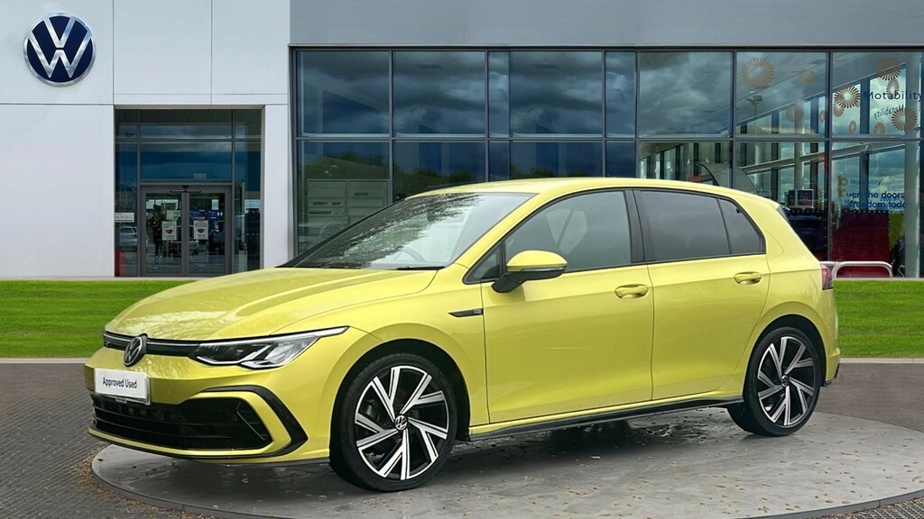 Volkswagen Golf Golf 2.0 Tdi 150 R-line Dsg KV24EWO Yellow #6