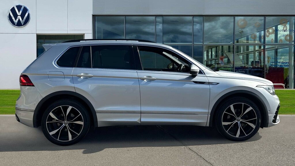 Volkswagen Tiguan Tiguan 2.0 Tdi R-line Dsg FY73CWL Silver #4