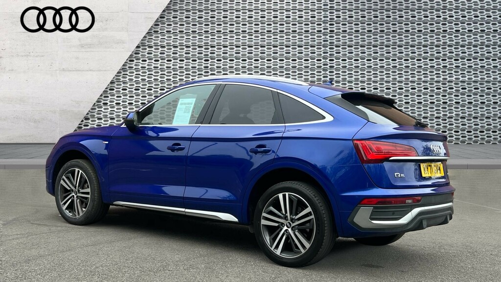 Audi Q5 Q5 40 Tdi Quattro S Line S Tronic KY71GVW Blue #3