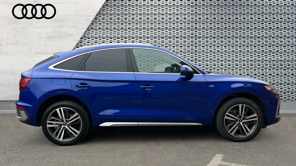 Audi Q5 Q5 40 Tdi Quattro S Line S Tronic KY71GVW Blue #4