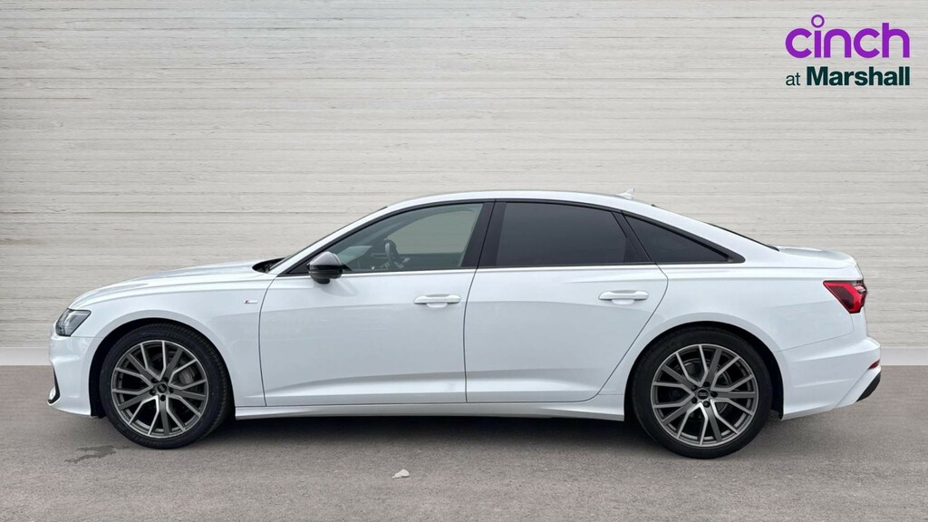 Audi A6 Saloon A6 40 Tdi Quattro Black Edition S Tronic Tech White #6