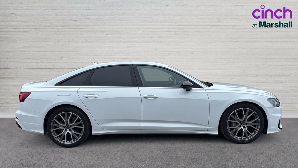 Audi A6 Saloon A6 40 Tdi Quattro Black Edition S Tronic Tech White #2