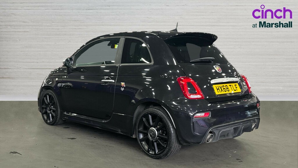 Abarth 595 595 1.4 T-jet 165 Turismo 70Th Anniversary HX68TLF Black #5