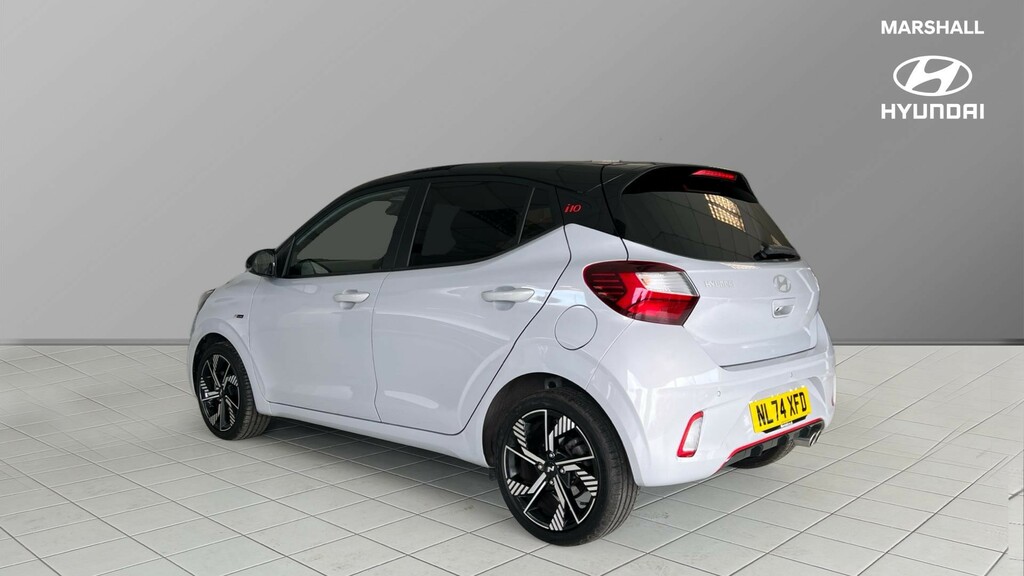 Hyundai I10 I10 1.0T 90 N Line Nav NL74XFD Grey #5