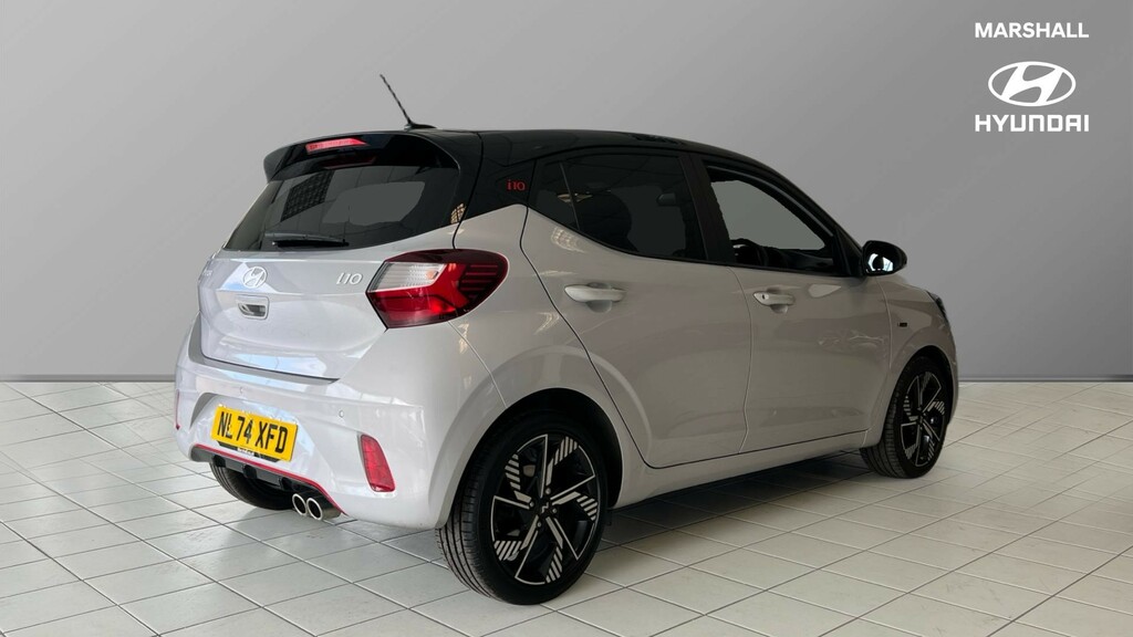 Hyundai I10 I10 1.0T 90 N Line Nav NL74XFD Grey #3