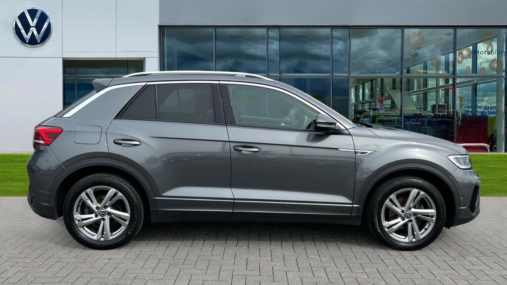 Volkswagen T-Roc T-roc 1.5 Tsi R-line Dsg MD72NXT Grey #4