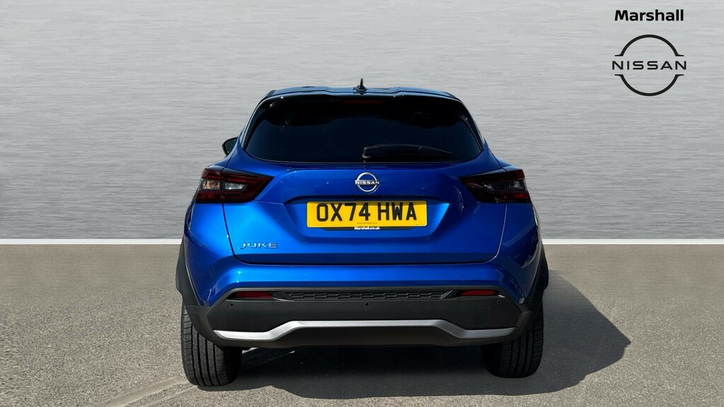Nissan Juke Juke 1.0 Dig-t Tekna OX74HWA Blue #6