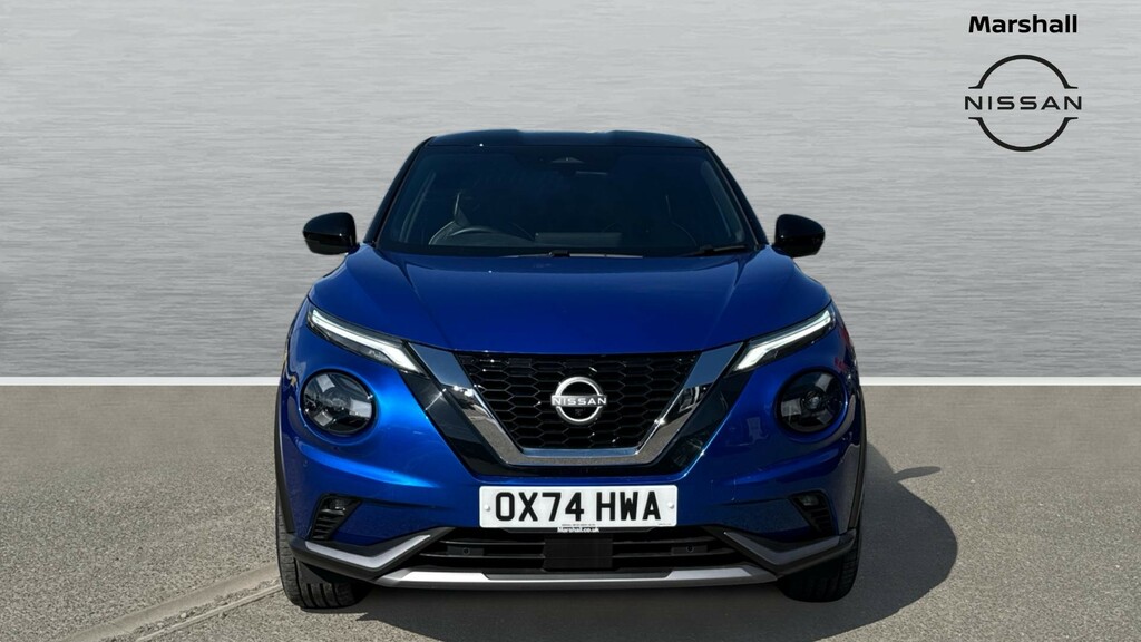 Nissan Juke Juke 1.0 Dig-t Tekna OX74HWA Blue #5