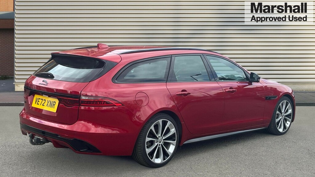Jaguar XF Xf 2.0 P300 Sport Awd VE72XNR Red #3