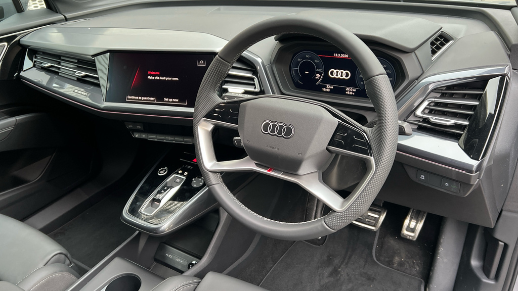 Audi Q4 E Tron Audi Q4 210Kw 45 82Kwh S Line Leather GJ26OGF Grey #6