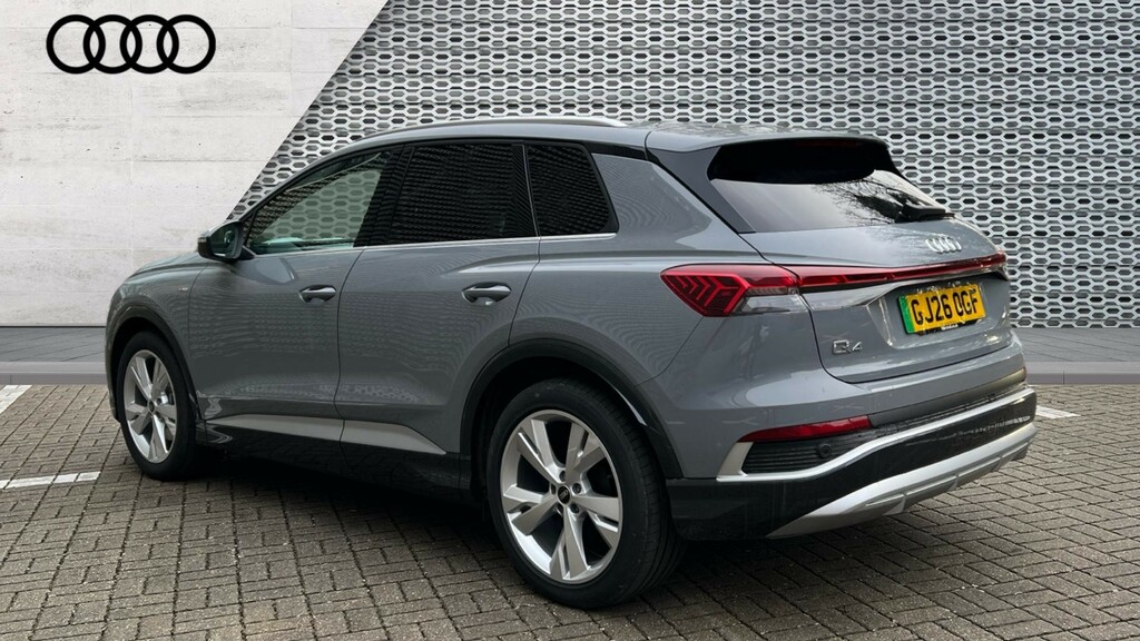 Audi Q4 E Tron Audi Q4 210Kw 45 82Kwh S Line Leather GJ26OGF Grey #3