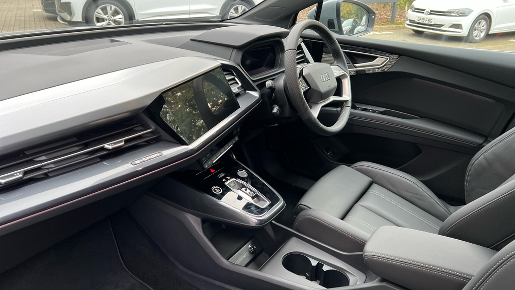 Audi Q4 E Tron Audi Q4 210Kw 45 82Kwh S Line Leather GJ26OGF Grey #2