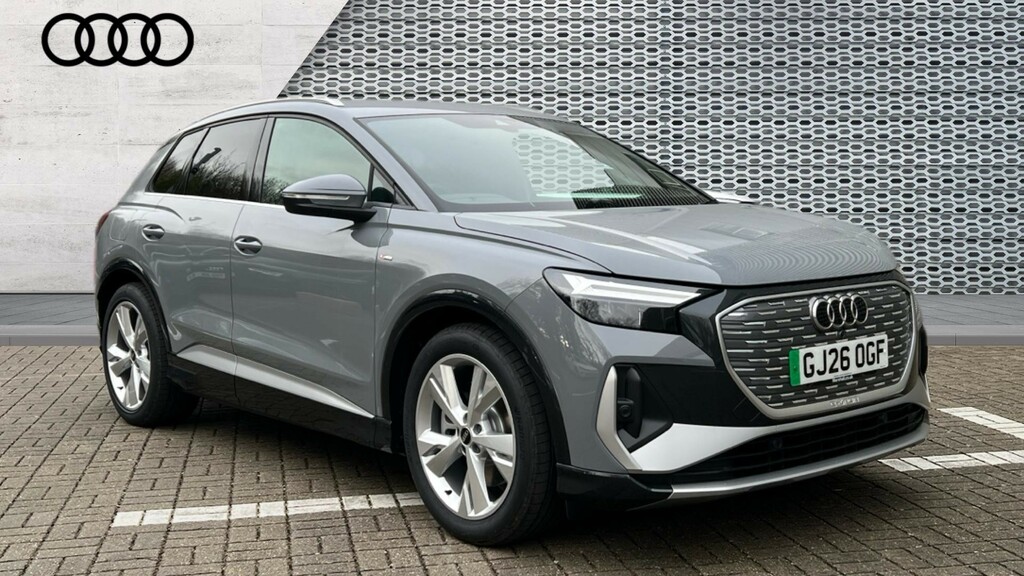 Audi Q4 E Tron Audi Q4 210Kw 45 82Kwh S Line Leather Grey