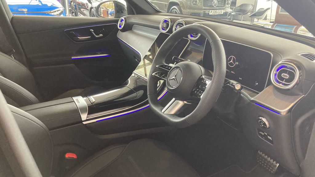 Mercedes-Benz GLC Class Glc 300D 4Matic Amg Line Prem Pan PL75BKN Black #3