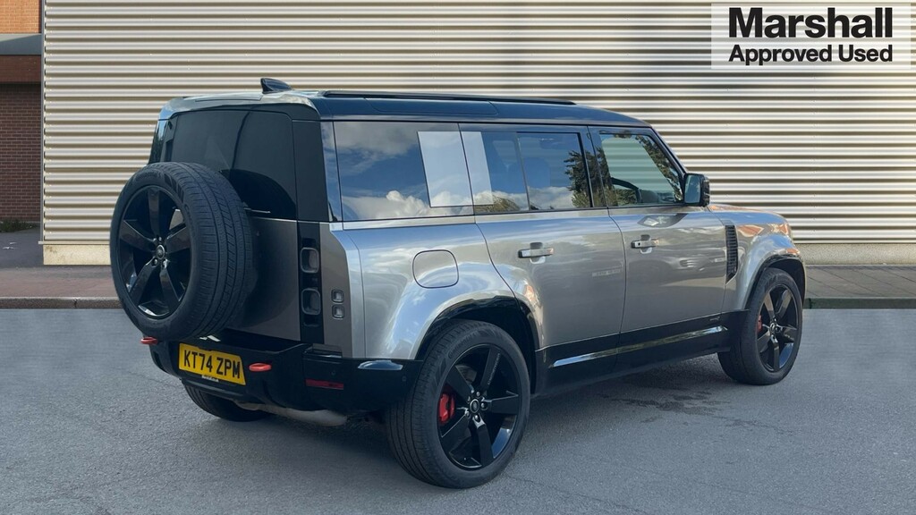 Land Rover Defender 110 Defender 3.0 D350 X 110 7 Seat KT74ZPM Silver #3