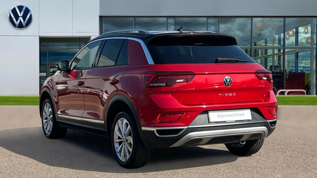 Volkswagen T-Roc T-roc 1.5 Tsi Style EP23AOO Red #3