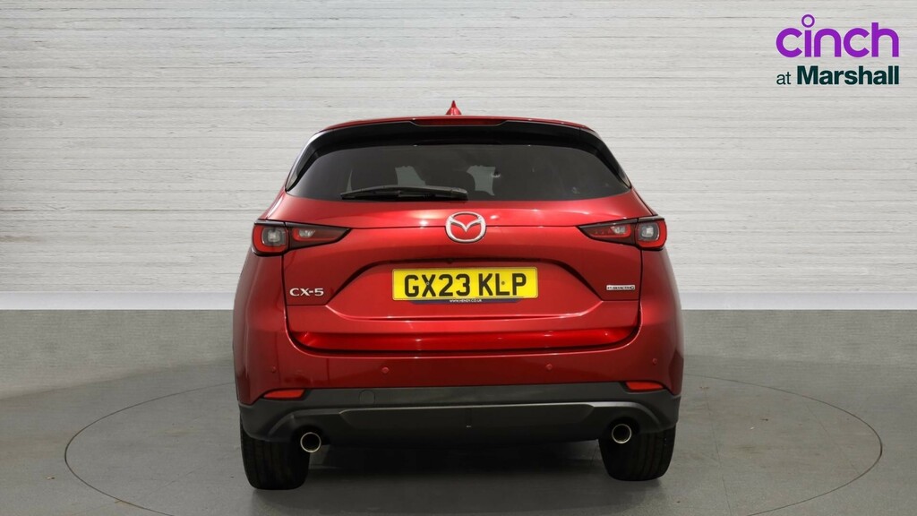 Mazda CX-5 Cx-5 2.0 E-skyactiv G Mhev Exclusive-line GX23KLP Red #4