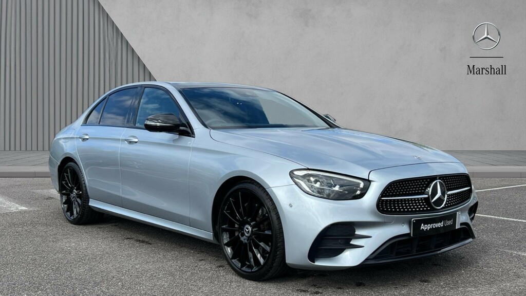 Mercedes-Benz E Class E Class E220d 200 Amg Line Night Ed Prem 9G-t Silver
