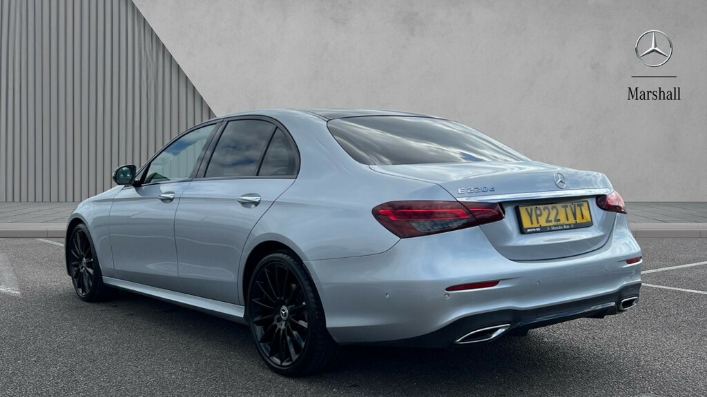 Mercedes-Benz E Class E Class E220d 200 Amg Line Night Ed Prem 9G-t YP22TVT Silver #2