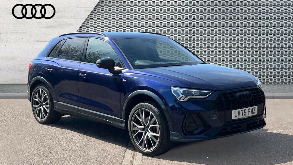 Audi Q3 Q3 35 Tfsi Black Edition S Tronic Tech Pack Blue