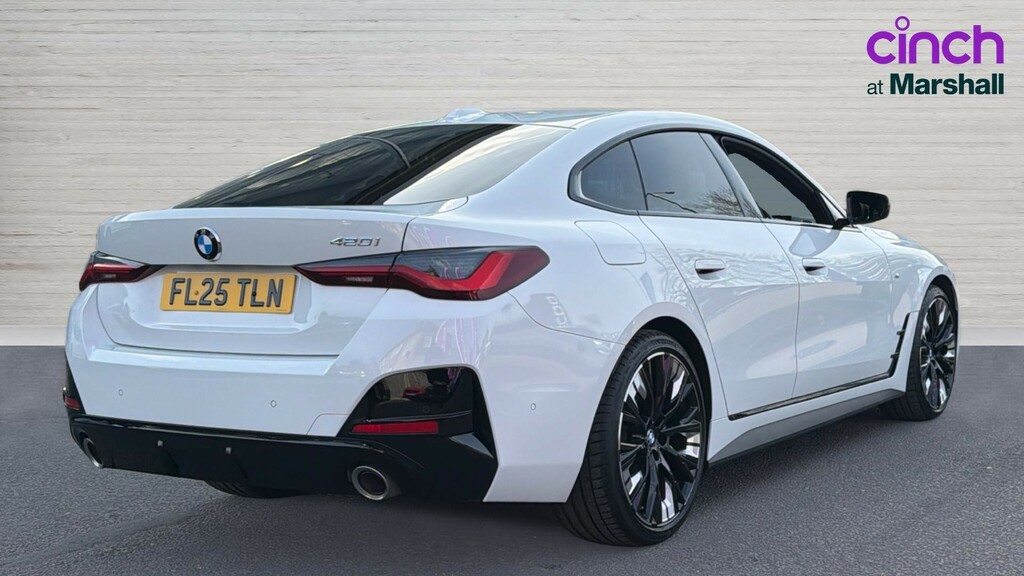 BMW 4 Series 4 Series 420I M Sport Step FL25TLN White #3