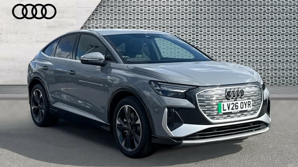 Audi Q4 E Tron Audi Q4 Sportback S Line 45 E-tron 210,00 Kw Grey