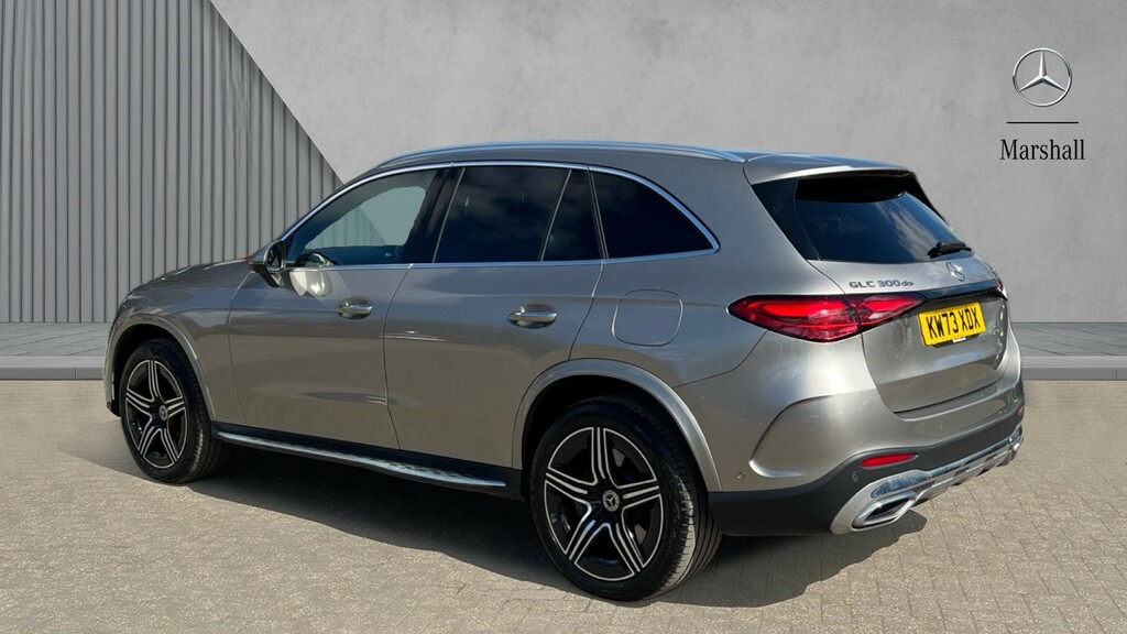 Mercedes-Benz GLC Class Glc 300De 4Matic Amg Line Premium 9G-tronic KW73XDX Silver #2