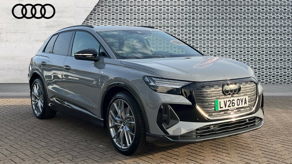 Audi Q4 E Tron Audi Q4 E-tron Estate 250Kw 55 Qtro 82Kwh Black Ed Grey