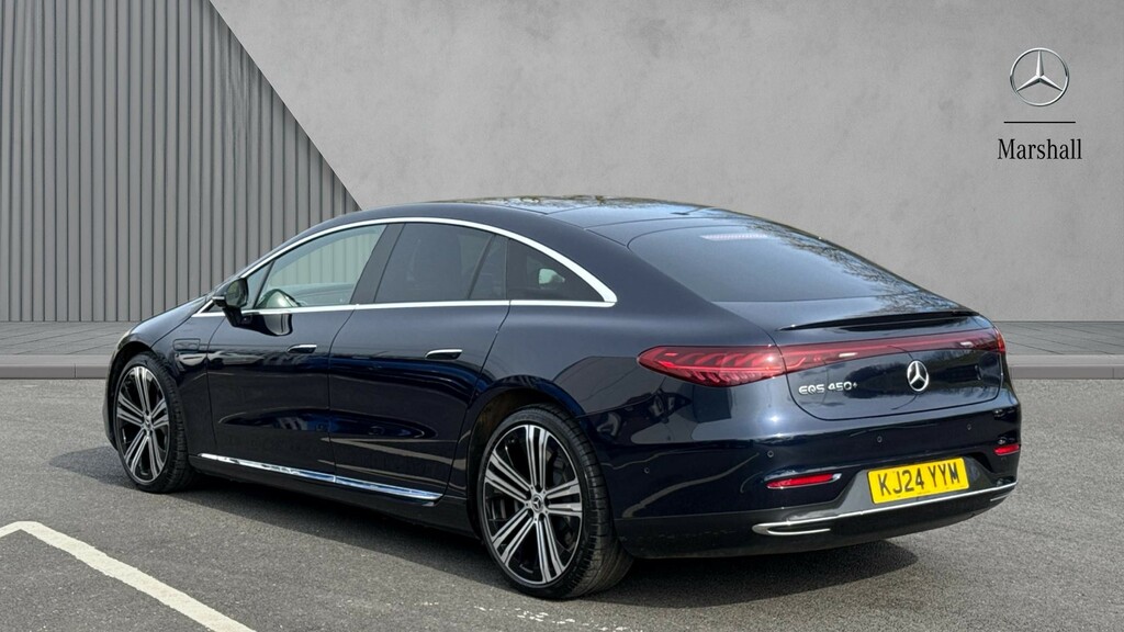 Mercedes-Benz EQS Eqs 450 245Kw Exclusive Luxury 108Kwh KJ24YYM Blue #2