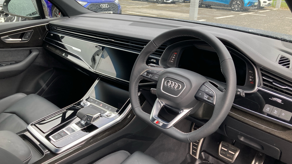 Audi Q7 Audi Q7 Estate 3.0 Tfsi Quattro 340 Black Edition Blue #6
