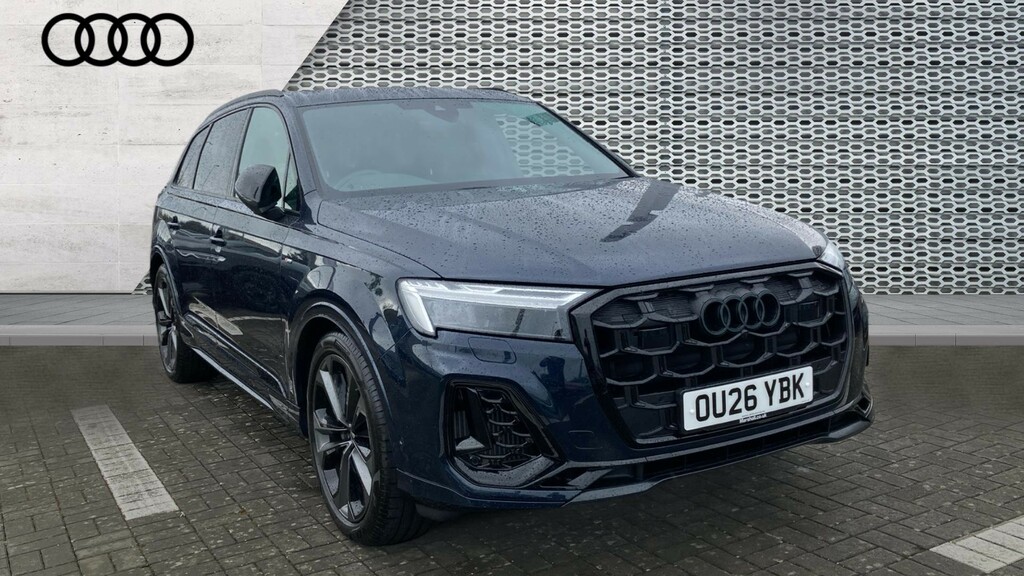 Audi Q7 Audi Q7 Estate 3.0 Tfsi Quattro 340 Black Edition Blue