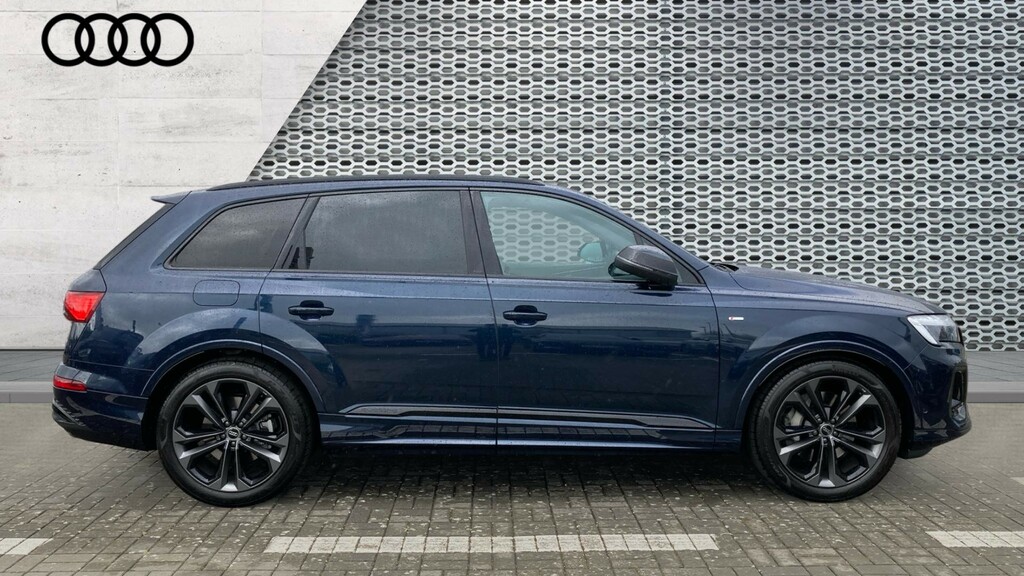 Audi Q7 Audi Q7 Estate 3.0 Tfsi Quattro 340 Black Edition Blue #4